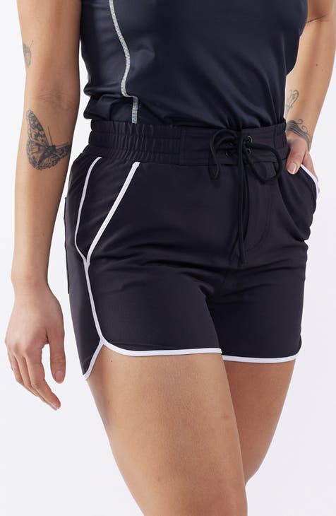 2.5-Inch High Waist Board Shorts (Regular & Plus)