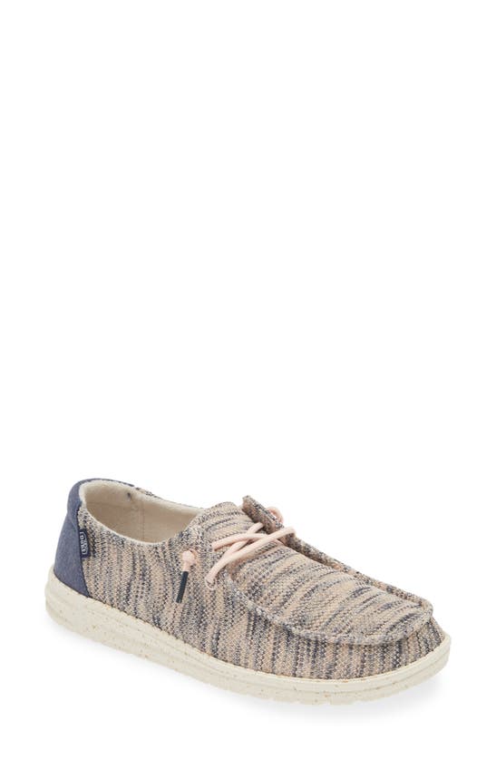Hey Dude Wendy Sox Stretch Slip-on In Light Pink Multi