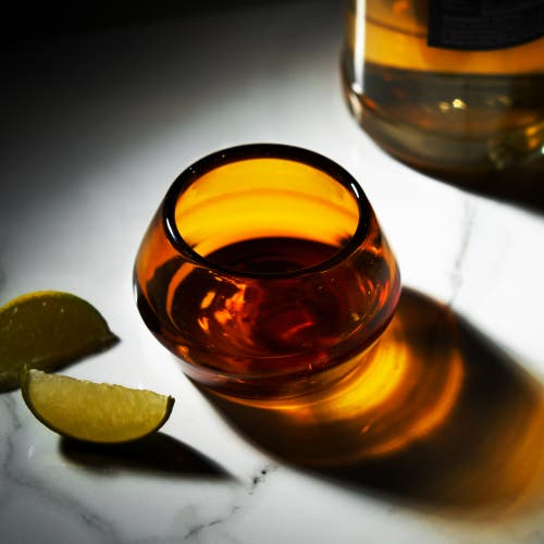 Viski Tequila Copita Glass In Orange