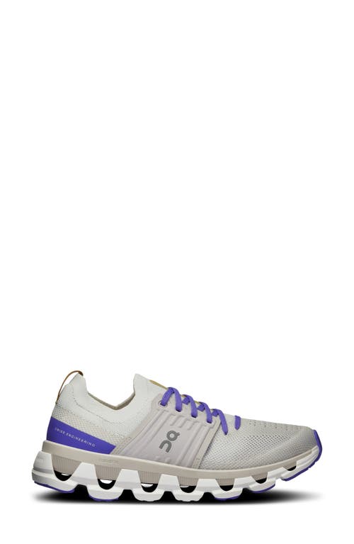 Shop On Cloudswift 3 Running Shoe In White/blueberry