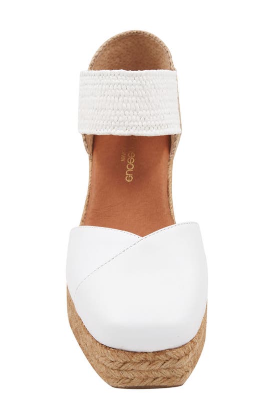 Shop Andre Assous Pedra Espadrille Wedge In White