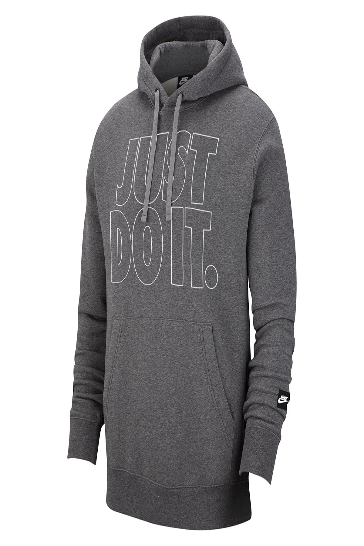 nike white hoodie just do it