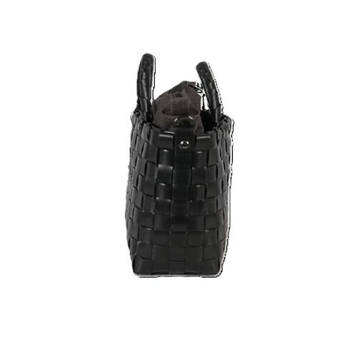 Handed By Dash Recycled Plastic Crossbody Bag In Black