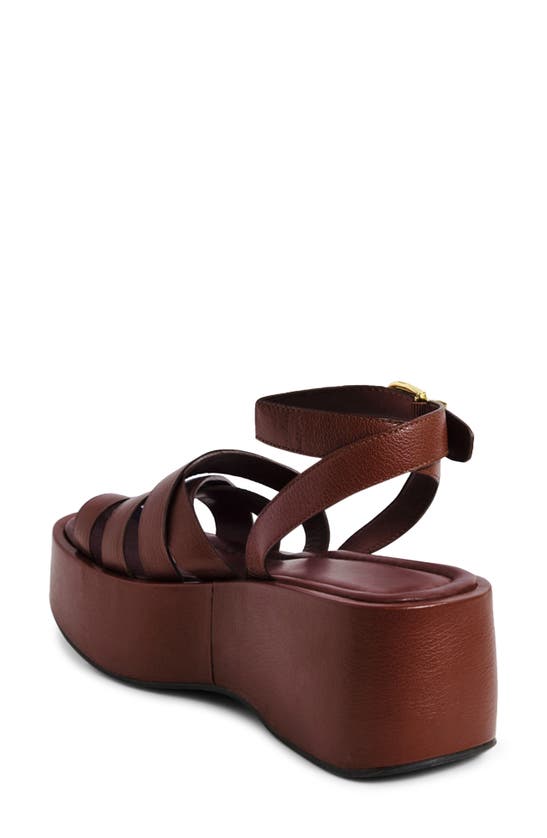 Shop Free People Hazel Platform Sandal In Coconut Shell