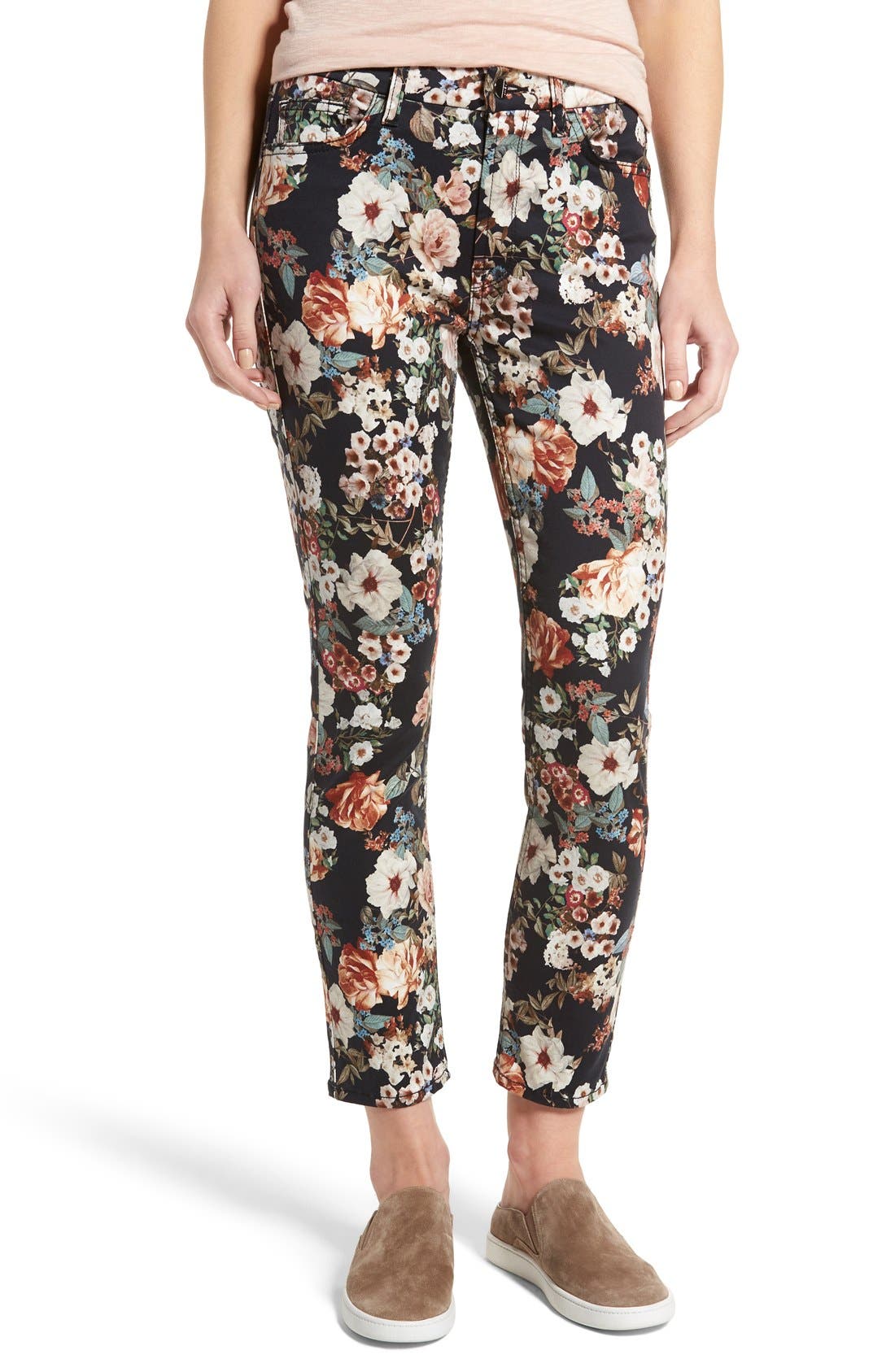 Jen7 Tapestry Jacquard Ankle Skinny Jeans Nordstrom