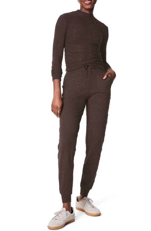 Spanx ® Smooth™ Softstretch Slim Joggers In Truffle Brown Heather