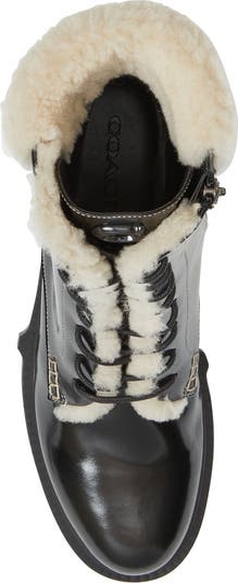 Leighton Faux Shearling Trim Bootie