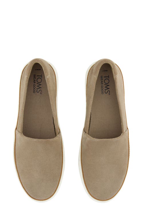 Shop Toms Kameron Slip-on Sneaker In Dune Suede