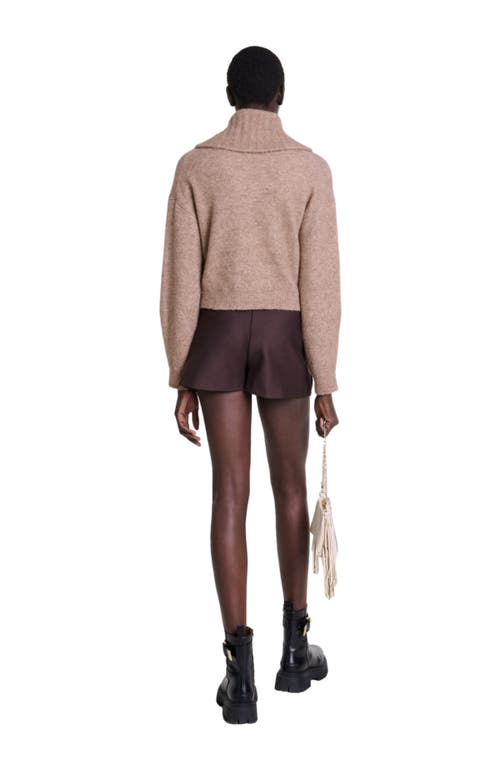 MAJE MAJE WOOL-BLEND CARDIGAN