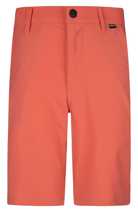 Shop Hurley Kids' Dri-fit Chino Short In Red Reef -