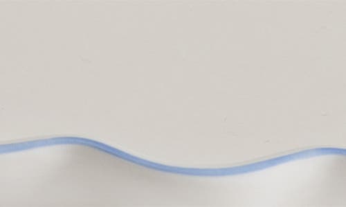 Kassatex Le Marais Porcelain Tray In White/cornflower Blue