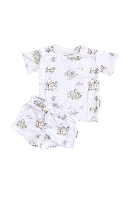 Shop Charlie Lou Baby ® Winnie The Pooh Shortie Set In White