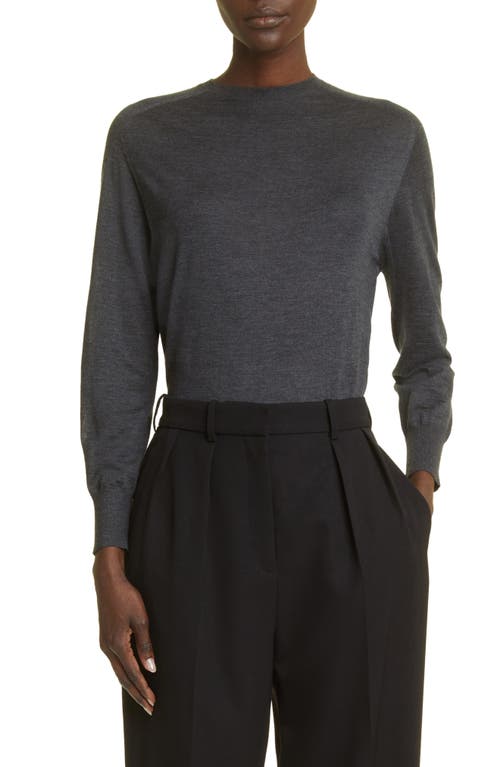 The Row Elmira Cashmere Sweater Dark Shadow at Nordstrom,