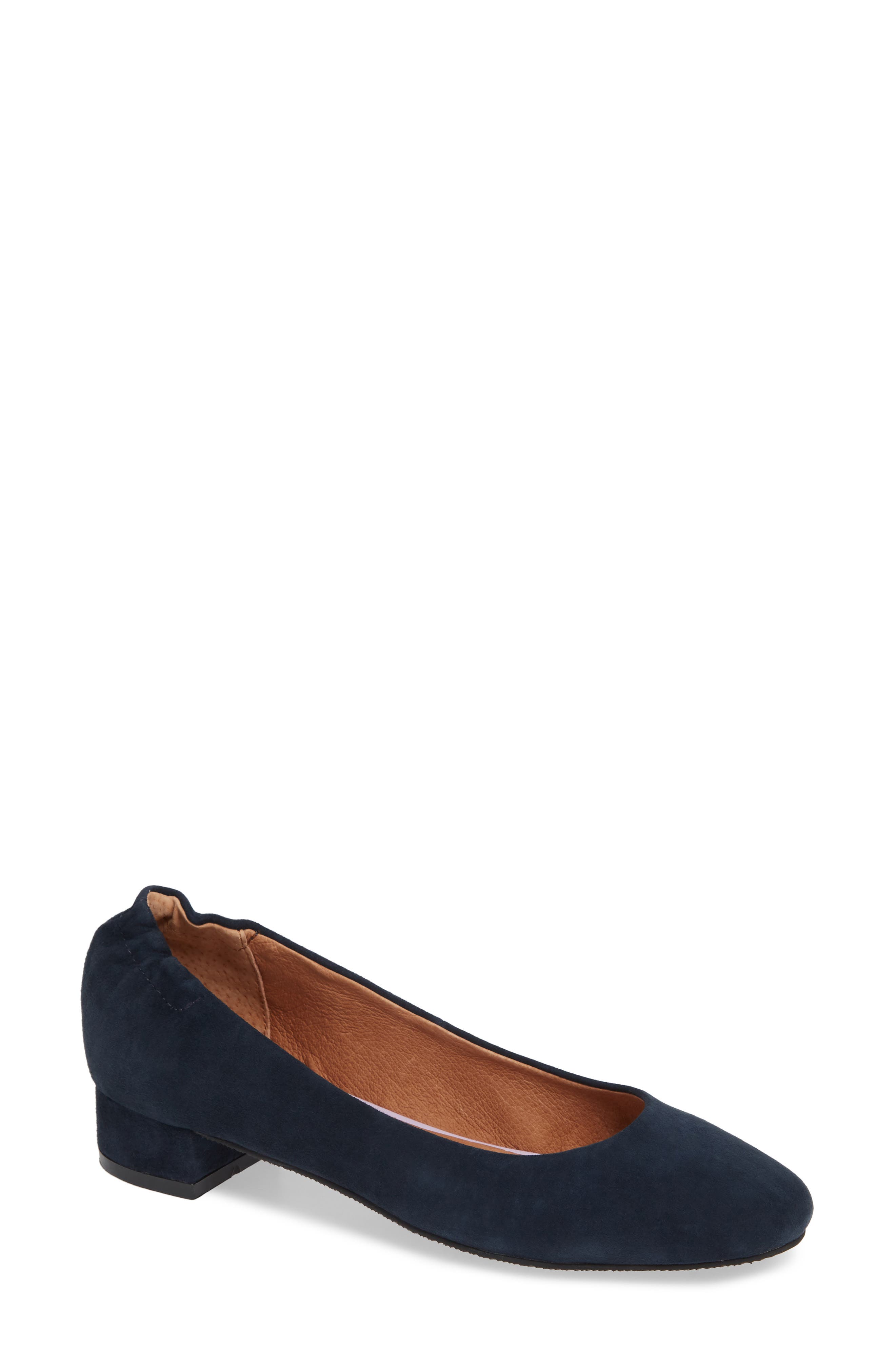 Sudini Zabel Block Heel Pump W - Blue