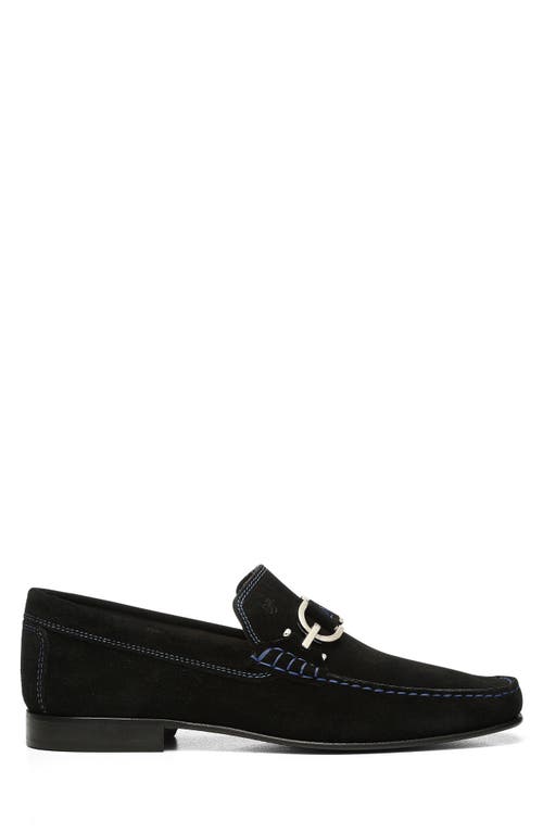 Shop Donald Pliner Dacio Bit Loafer In Black