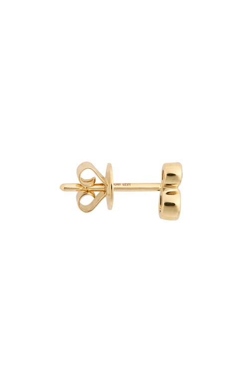 Bony Levy El Mar Stud Earrings In 18k Yellow Gold - Sapphire