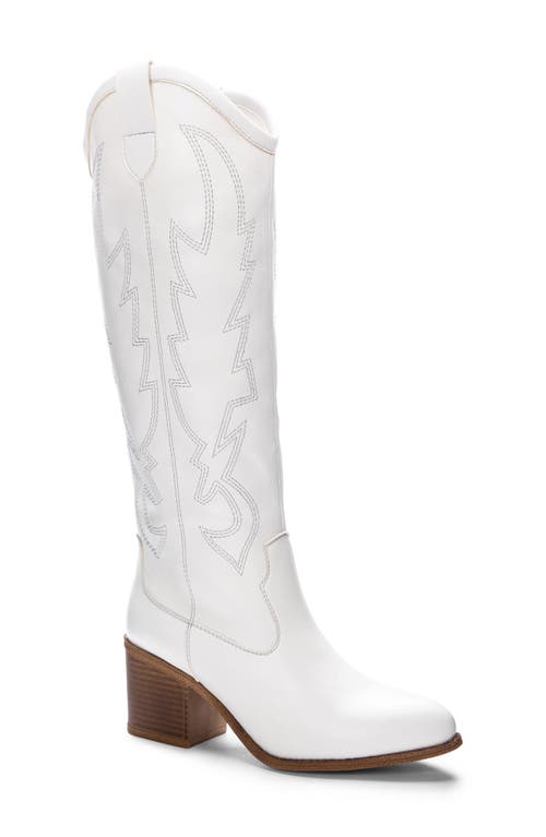 Upwind Western Boot in White