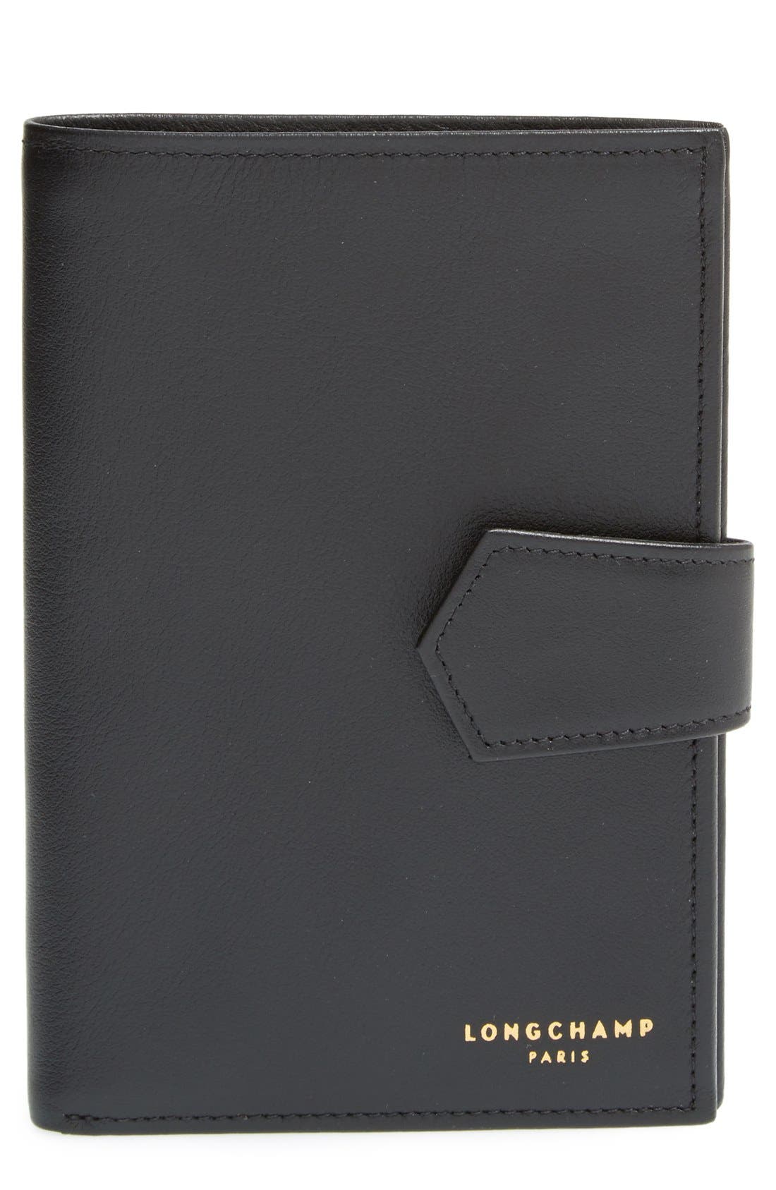 Longchamp '2.0' Leather Passport Wallet Nordstrom