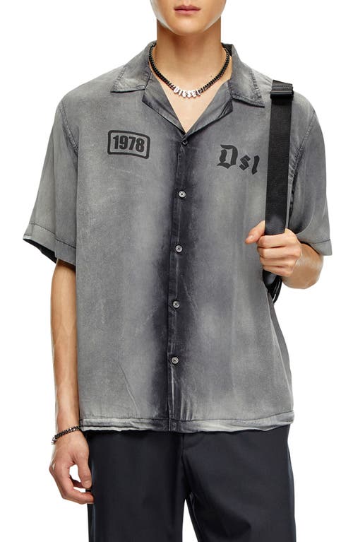 Shop Diesel ® S-ghent Camp Shirt In Black