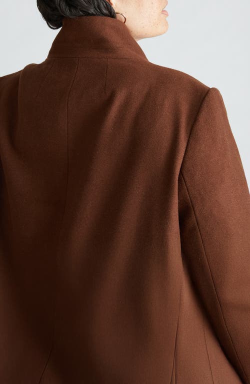 Universal Standard Beas Jacket In Custom Brown