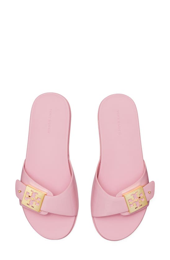 Shop Tory Burch Buckle Slide Sandal In Rosa Candy