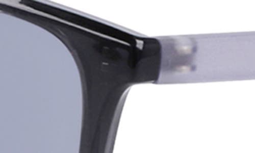 Nike State 55mm Sunglasses In Anthracite/silver Flash