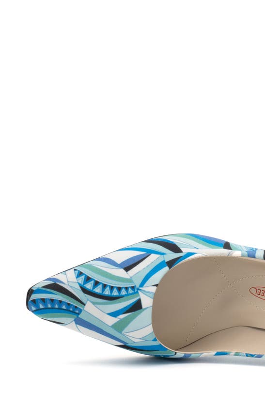 Amalfi By Rangoni Idea Pointed Toe Pump In Blue Alviria