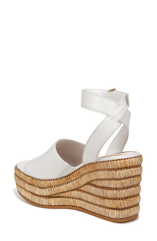Shop Franco Sarto L-toni Wedge Platform Sandal In White