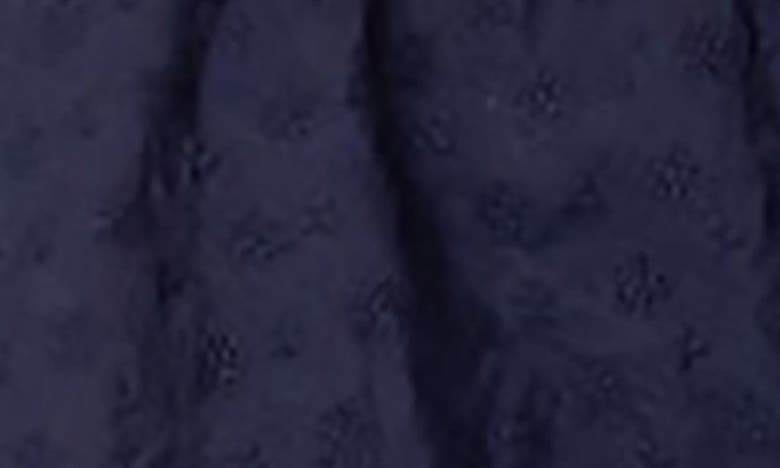Edikted Edan Eyelet Shorts In Navy
