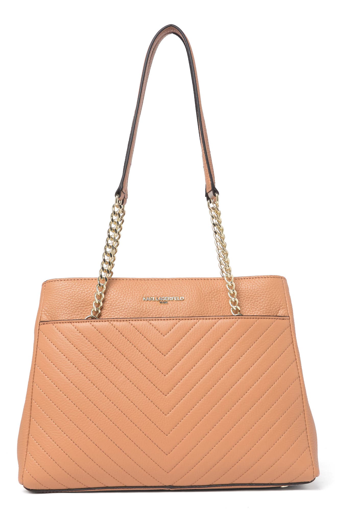 Karl Lagerfeld Paris Charlotte Leather Tote Bag Nordstrom Rack