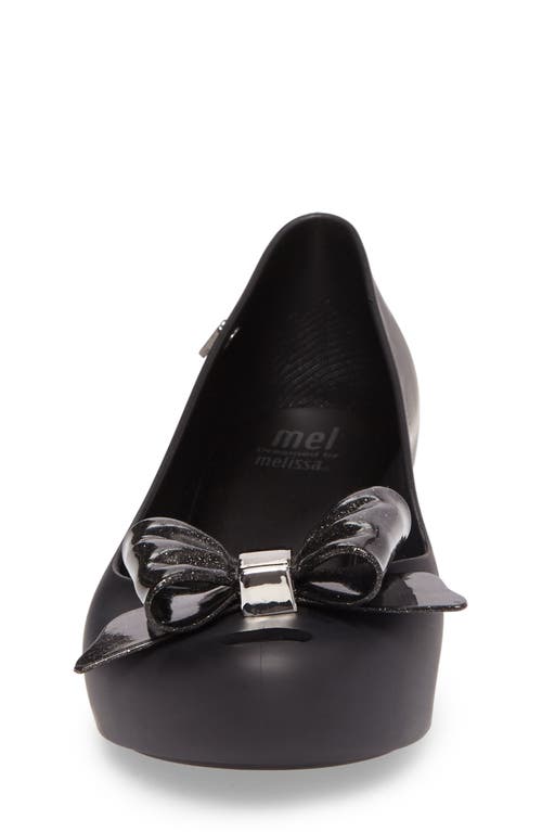 Mel By Melissa Ultragirl Sweet Iii Flat In Black