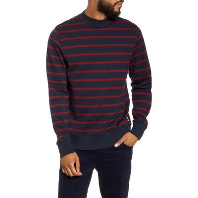 Oliver Spencer Robin Slim Fit Organic Cotton Sweater, Blue