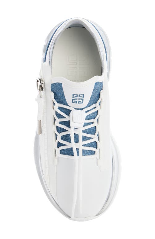 Shop Givenchy Spectre Zip Runner Sneaker In Denim Blue