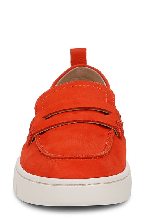 Vionic Uptown Hybrid Penny Loafer In Cherry Tomato