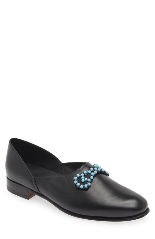 Shop Bode Bowtie House Shoe In Black