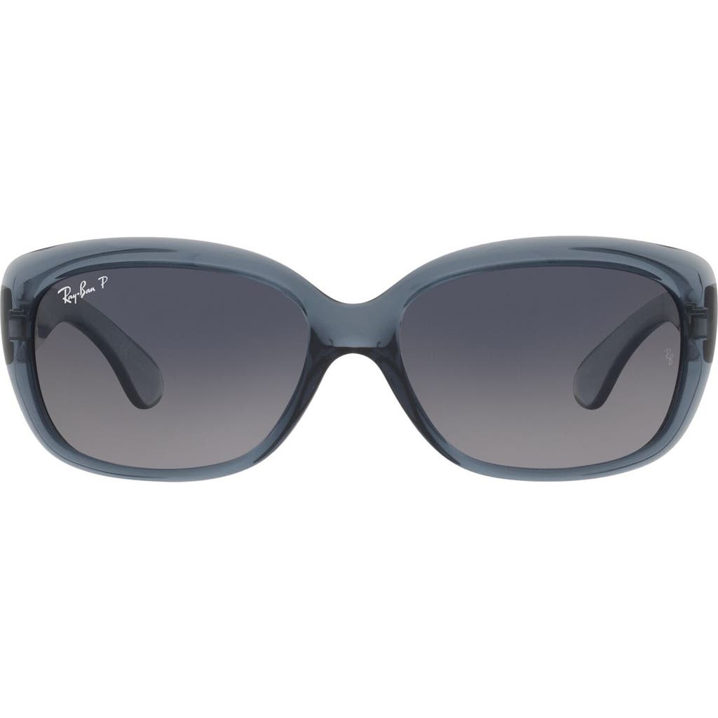 Ray Ban Ray In Transparent Blue/blue Polar