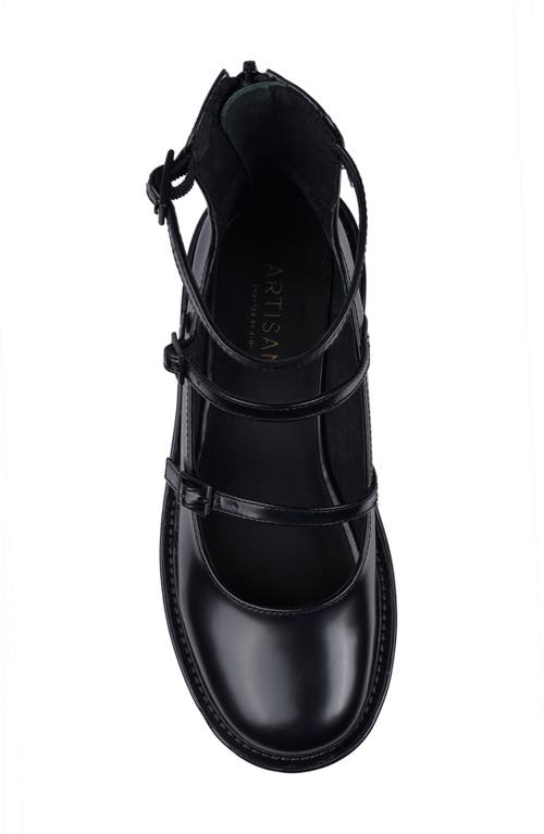 Artisan Crafted By Zigi Loila Water Resistant Platform Mary Jane In Blklt