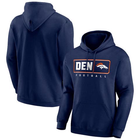 Men's Nike Navy Denver Broncos Local Pullover Hoodie