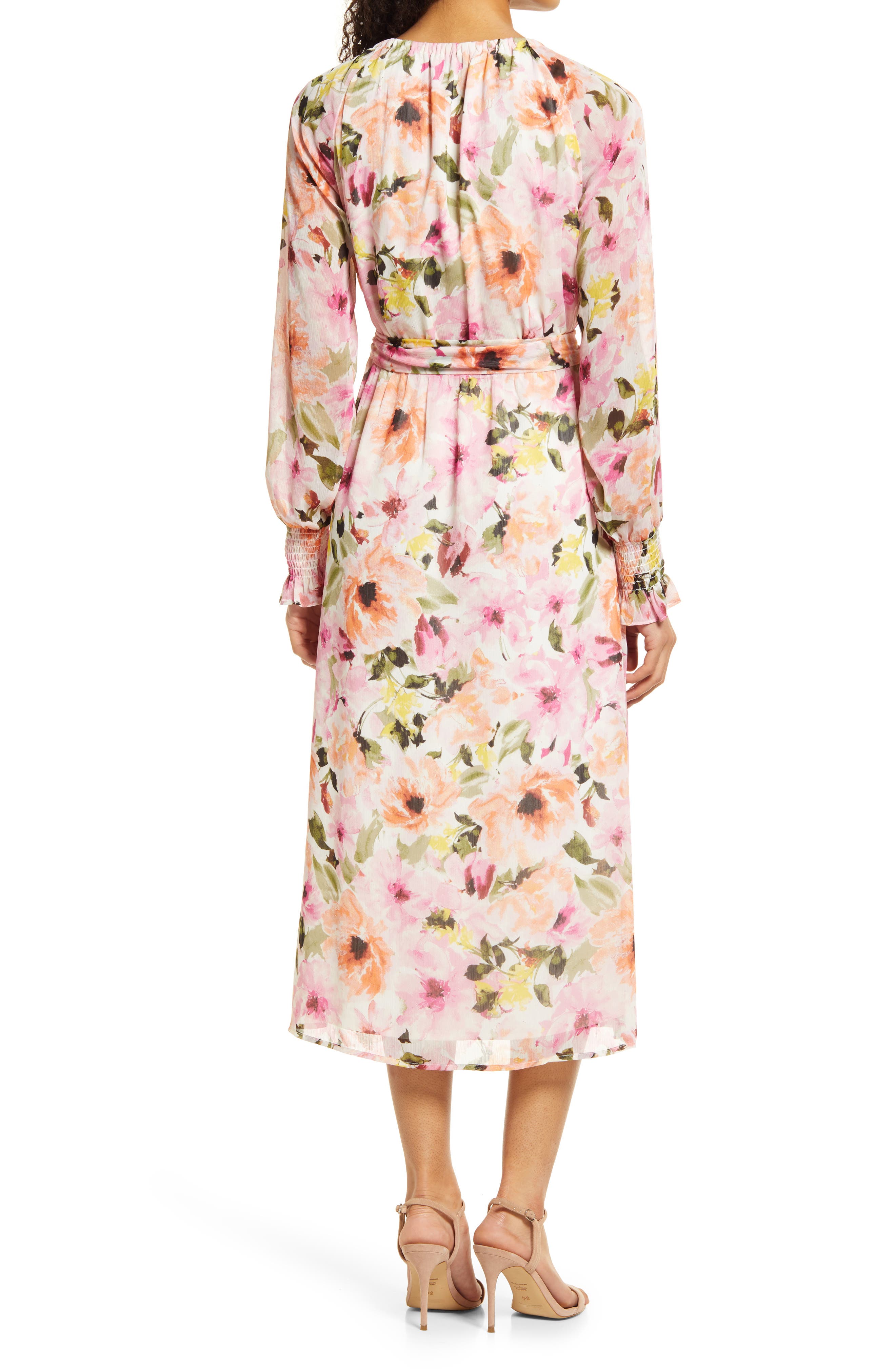 charles henry floral dress