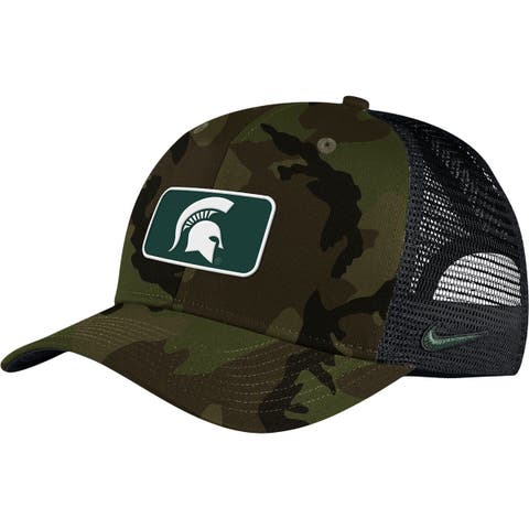 Men's '47 Camo Michigan State Spartans Clean Up Core Adjustable Hat