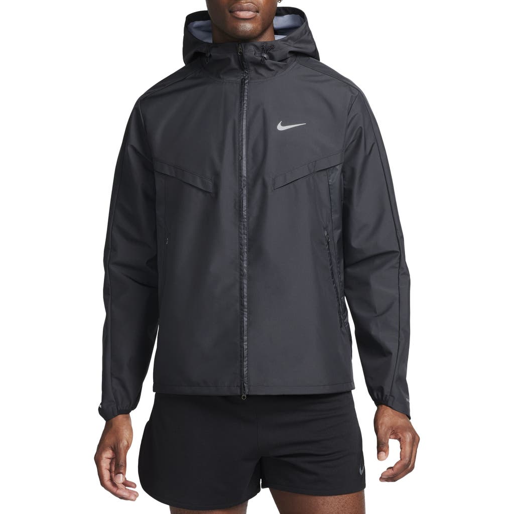 Nike Windrunner Water Repellent Hooded Jacket In Blue