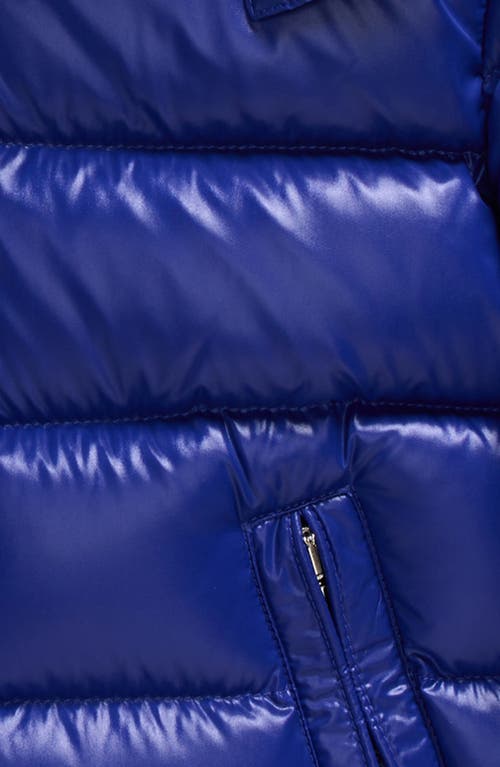 Moncler Kids' New Maya Down Jacket In Blue