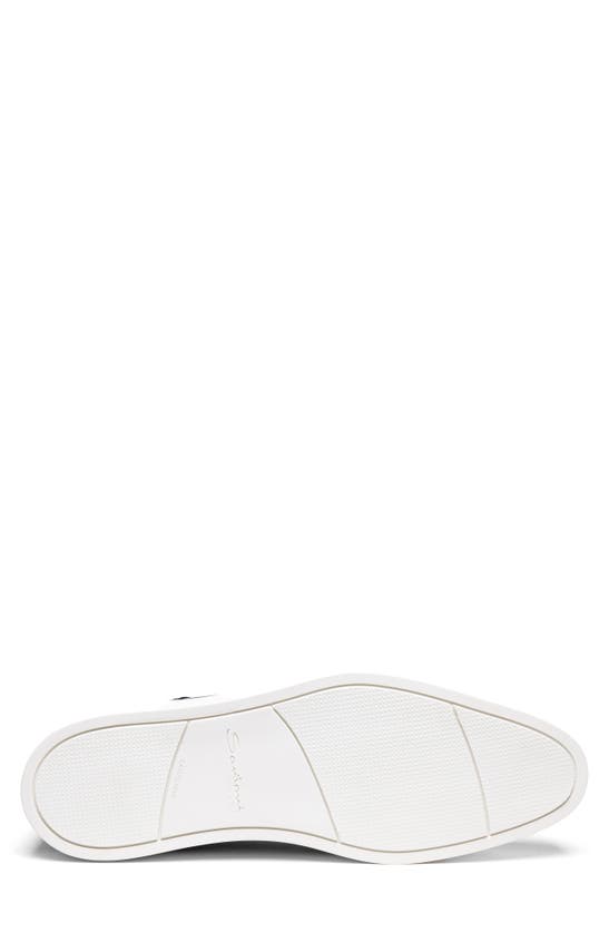 Santoni Dilate Derby Sneaker In Grey