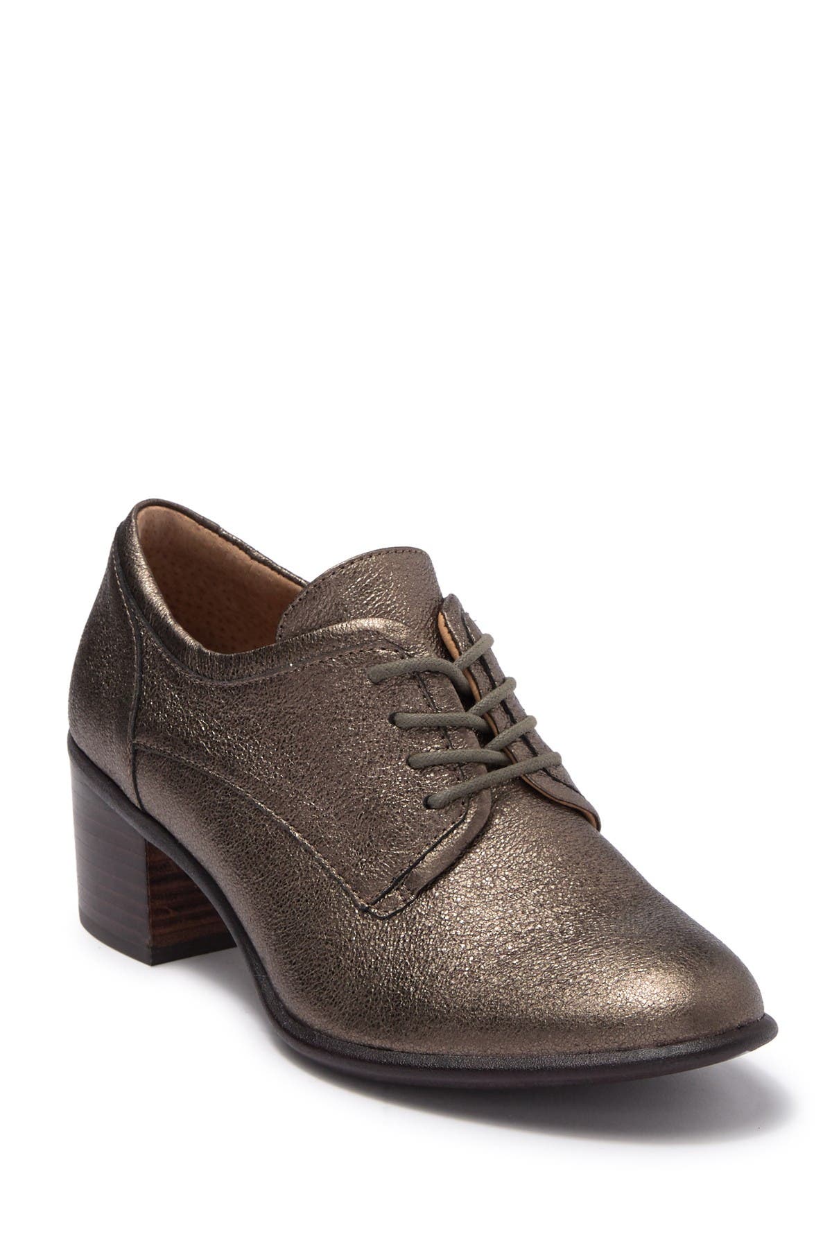 Patience Metallic Leather Oxford Bootie 