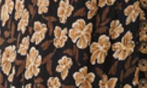 Rip Curl Soleil Button Through Maxi Dress In Black