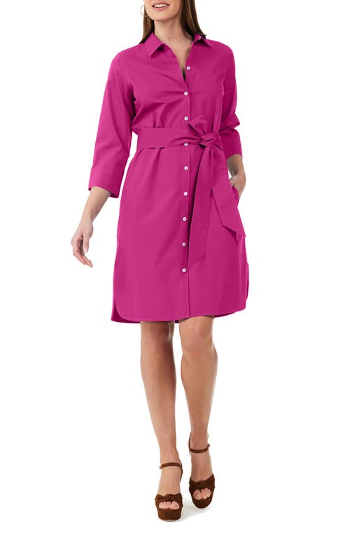 Rocca Shirtdress in Fuchsia