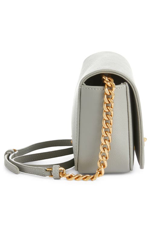 Shop Rebecca Minkoff Amour Leather Crossbody Bag In Dove