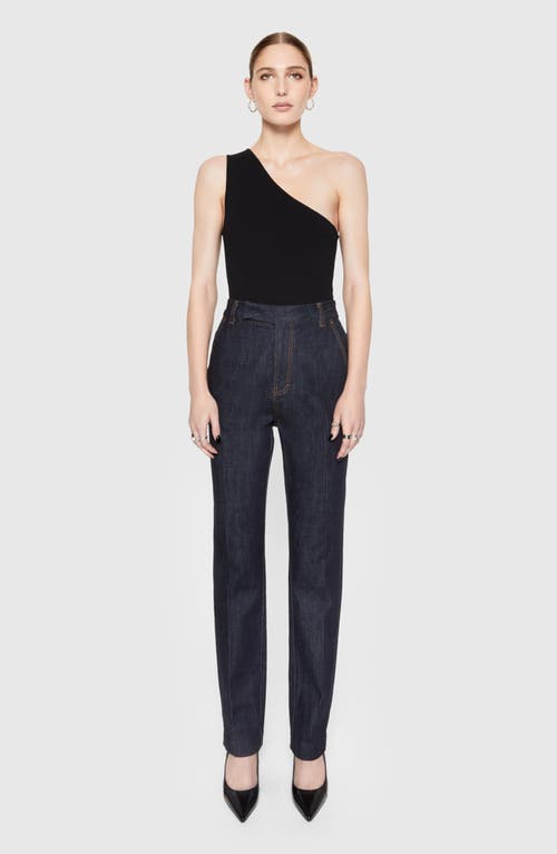 Rebecca Minkoff Penny High Waist In Deep Blue Rinse
