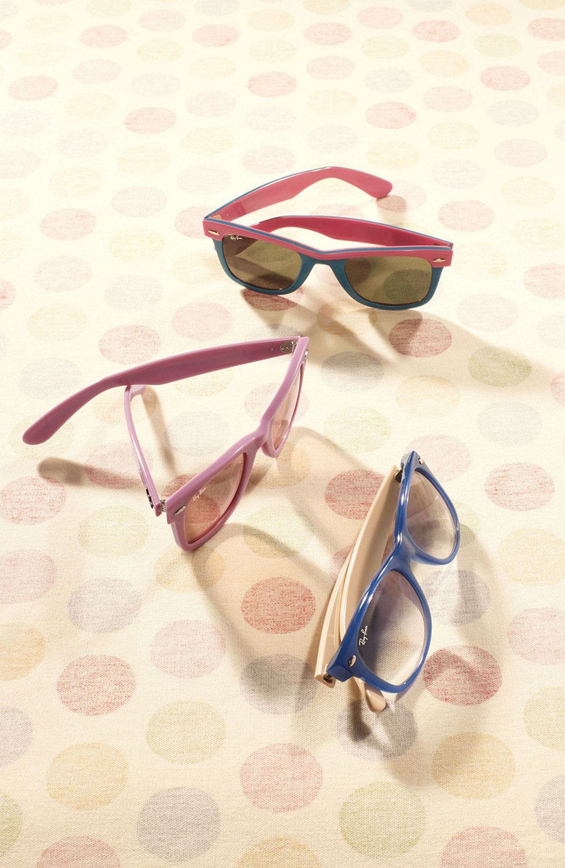 two tone wayfarer sunglasses