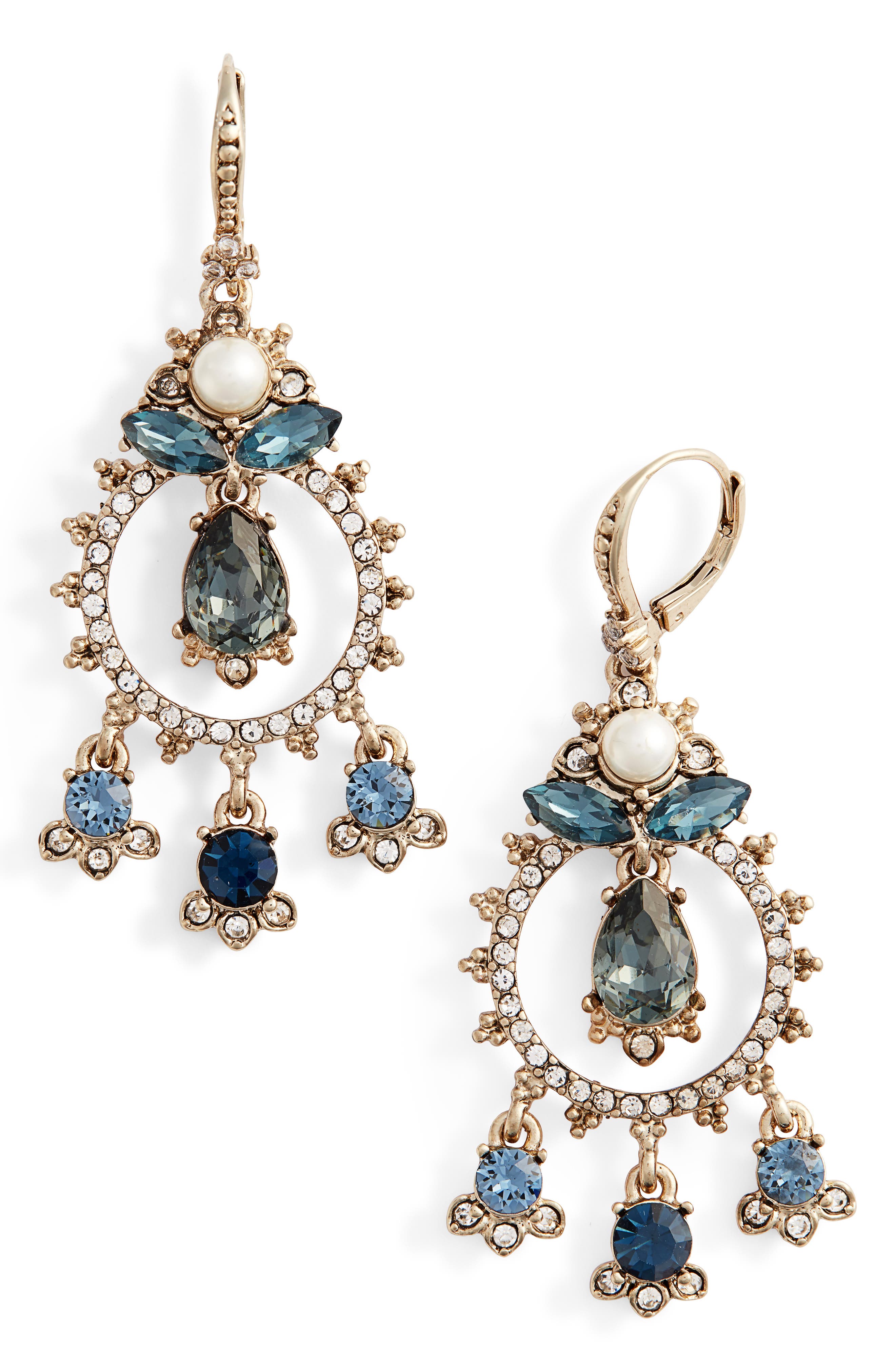Marchesa Crystal Chandelier Earrings Nordstrom